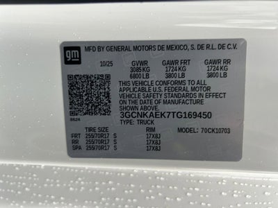 2026 Chevrolet Silverado 1500 WT