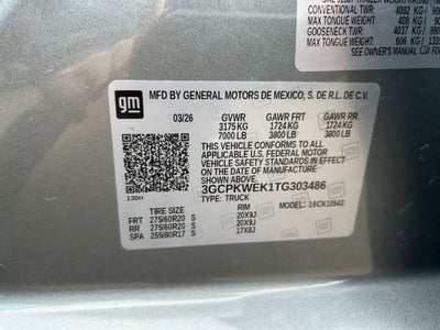 2026 Chevrolet Silverado 1500 RST