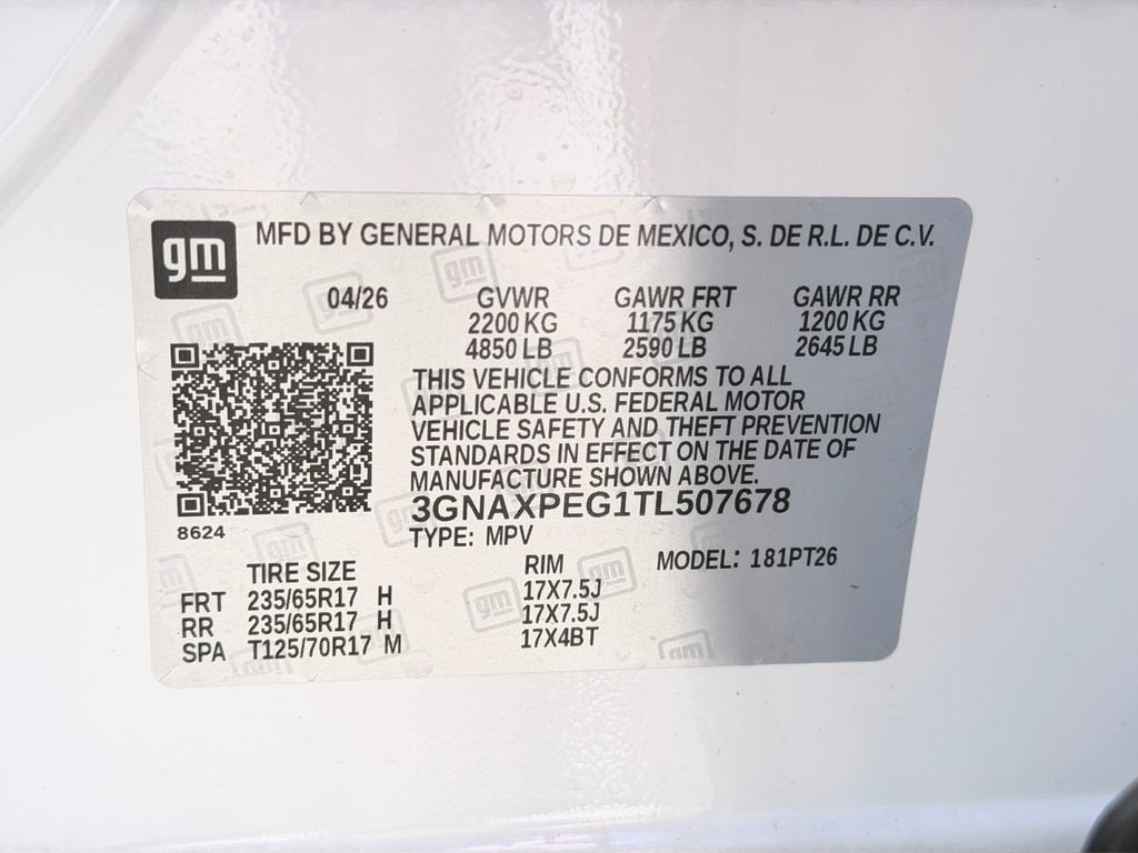 2026 Chevrolet Equinox LT