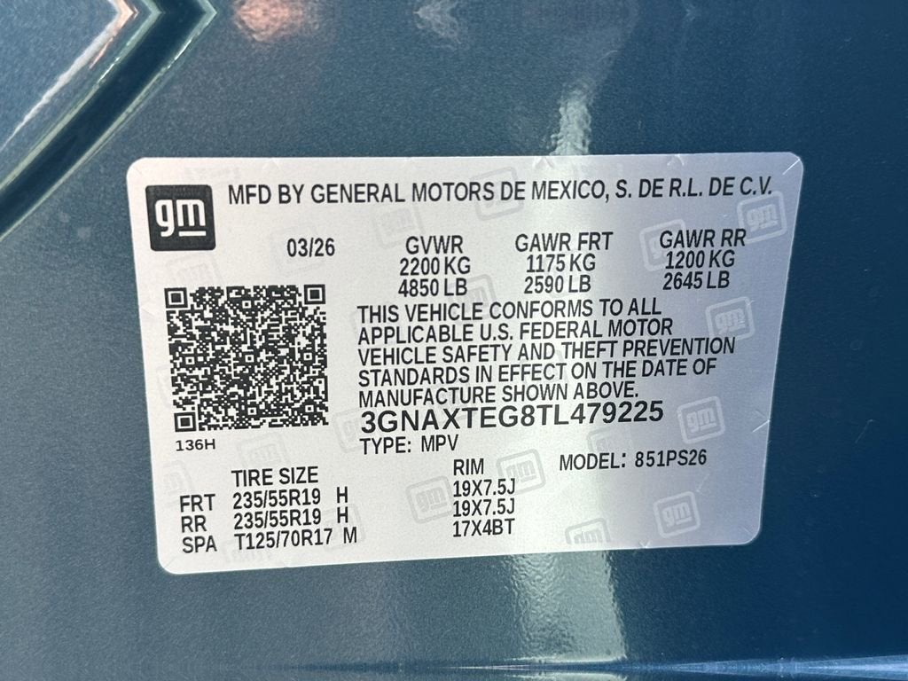 2026 Chevrolet Equinox RS