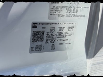 2026 GMC Sierra 1500 SLT
