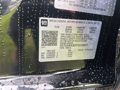 2026 GMC Sierra 1500 AT4