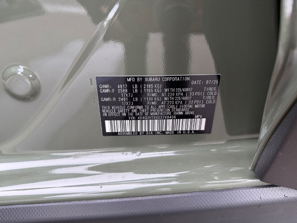 2025 Subaru Crosstrek Wilderness