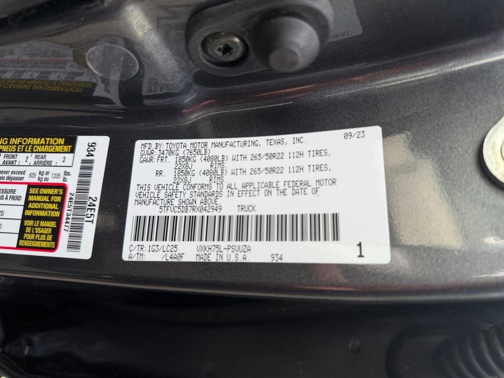 2024 Toyota Tundra Hybrid Capstone 4WD