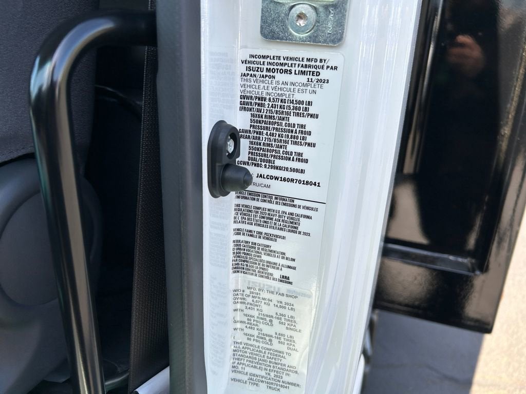 2024 Chevrolet Low Cab Forward 4500 HD Base