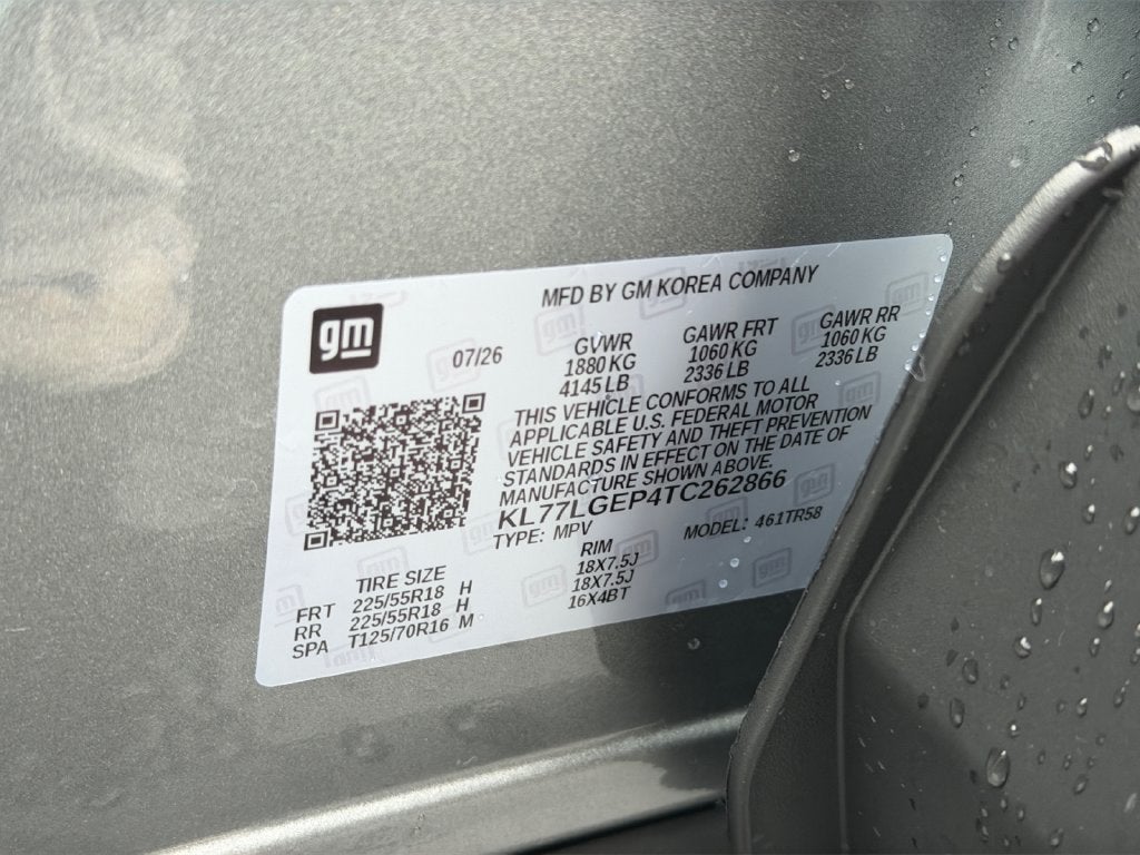 2026 Chevrolet Trax 1RS