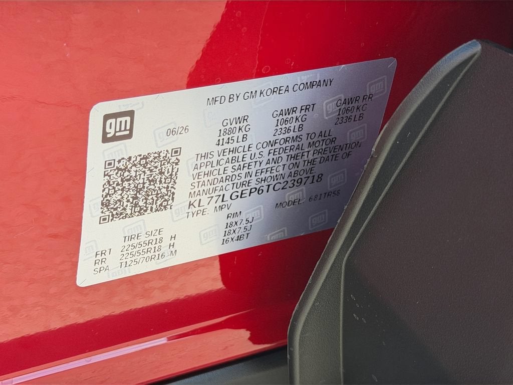 2026 Chevrolet Trax 1RS