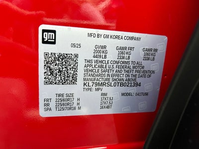 2026 Chevrolet Trailblazer LT