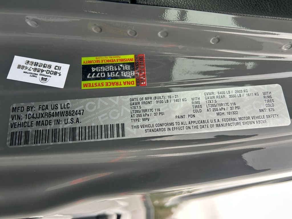 2021 Jeep Wrangler Unlimited Rubicon 4xe