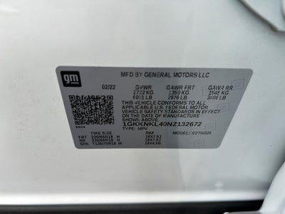 2022 GMC Acadia SLE