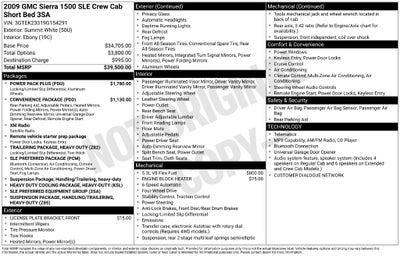 2009 GMC Sierra 1500 SLE