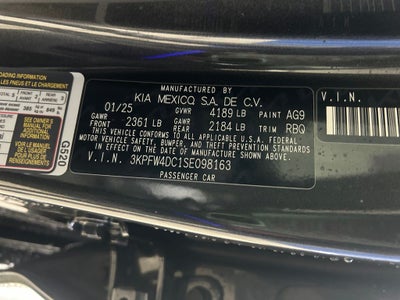 2025 Kia K4 GT-Line Turbo