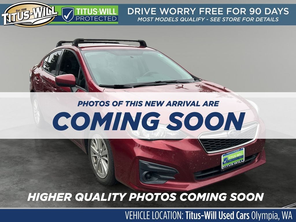 2017 Subaru Impreza 2.0i Premium