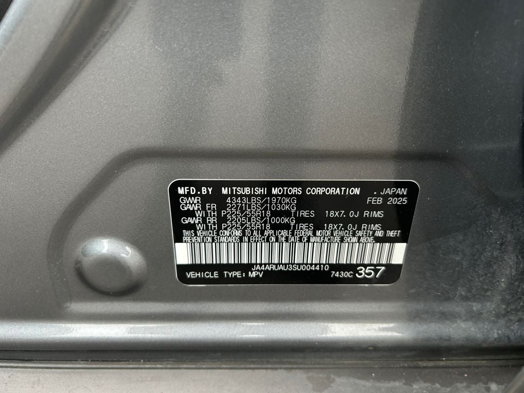 2025 Mitsubishi Outlander Sport 2.0 SE