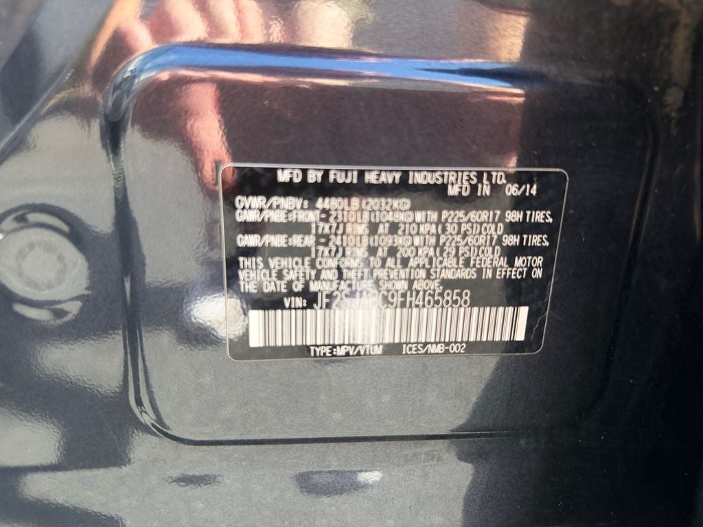 2015 Subaru Forester 2.5i
