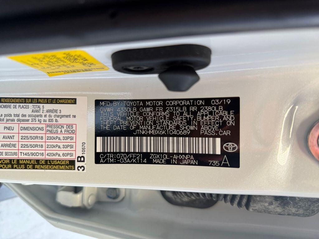 2019 Toyota C-HR XLE