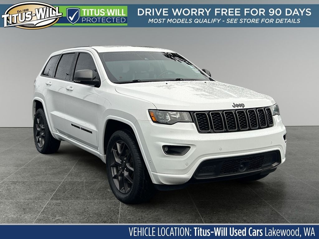 2021 Jeep Grand Cherokee 80th Anniversary Edition Leather, Moonroof
