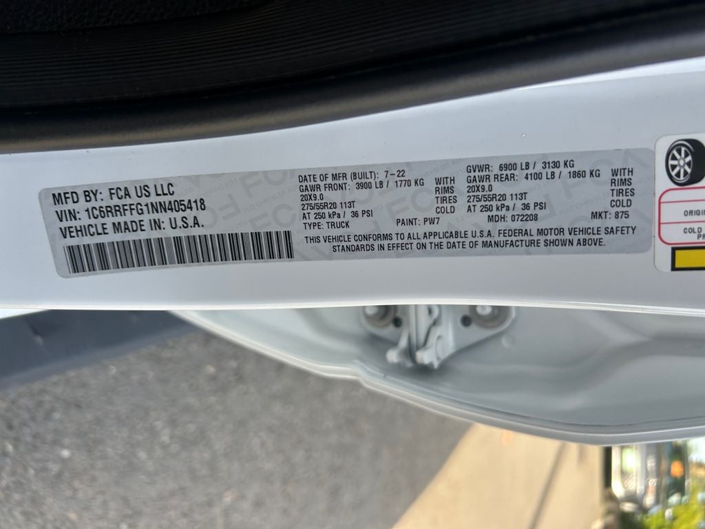 2022 RAM 1500 Big Horn/Lone Star