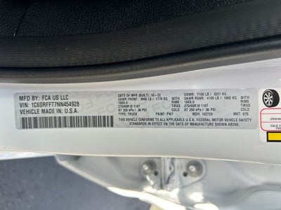 2022 RAM 1500 Big Horn/Lone Star