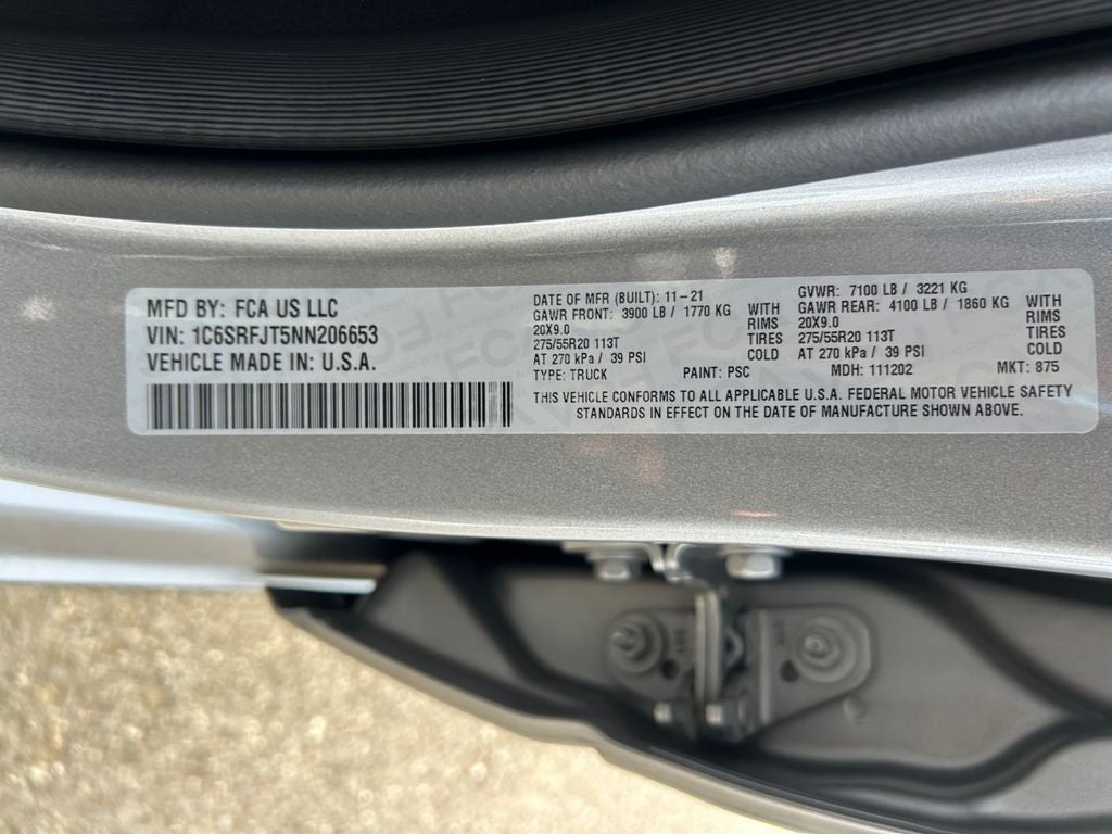 2022 RAM 1500 Laramie