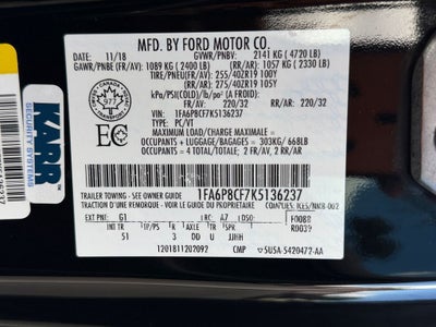 2019 Ford Mustang GT Premium