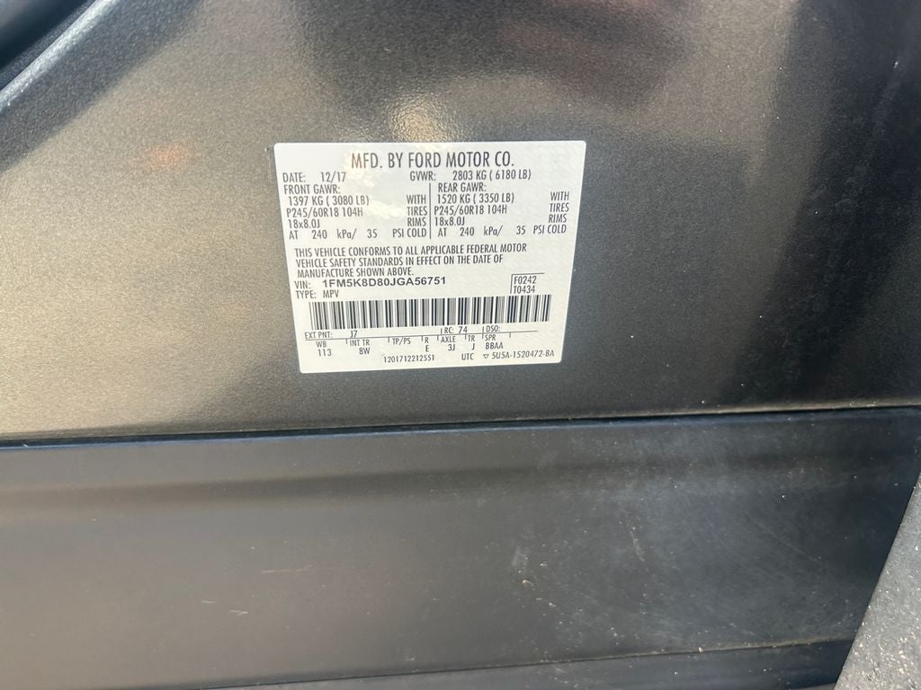 2018 Ford Explorer XLT