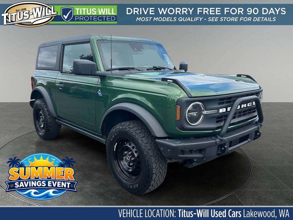 2022 Ford Bronco Black Diamond