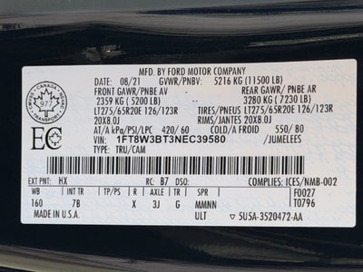 2022 Ford F-350SD Platinum Shortbed