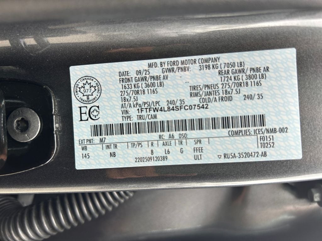 2025 Ford F-150 Tremor