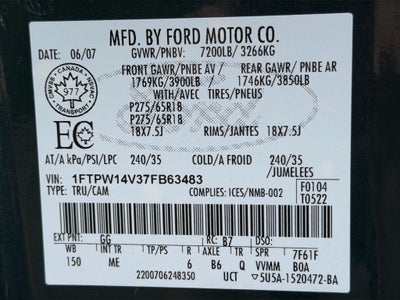 2007 Ford F-150 XLT