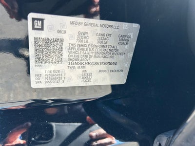 2019 Chevrolet Tahoe LT
