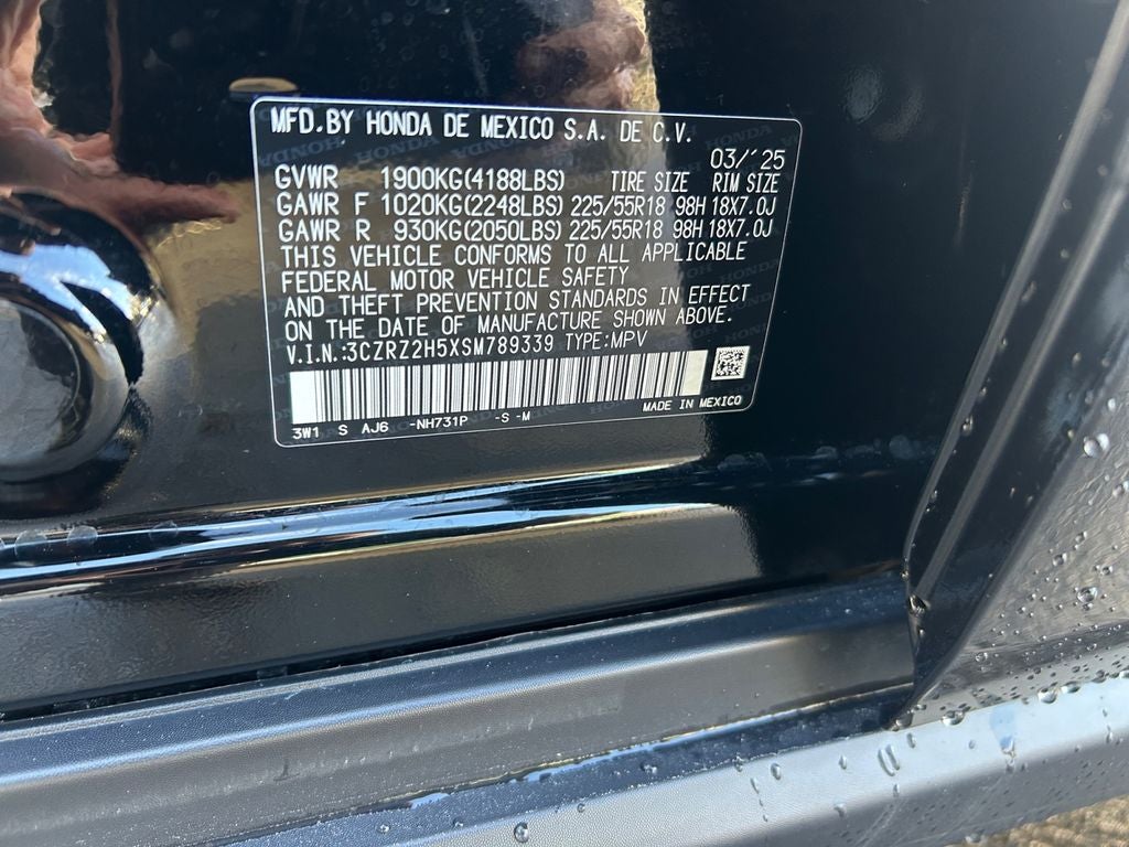 2025 Honda HR-V Sport