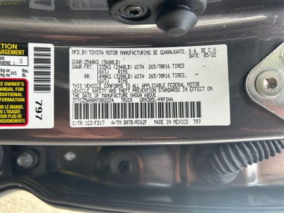 2022 Toyota Tacoma TRD Off-Road V6