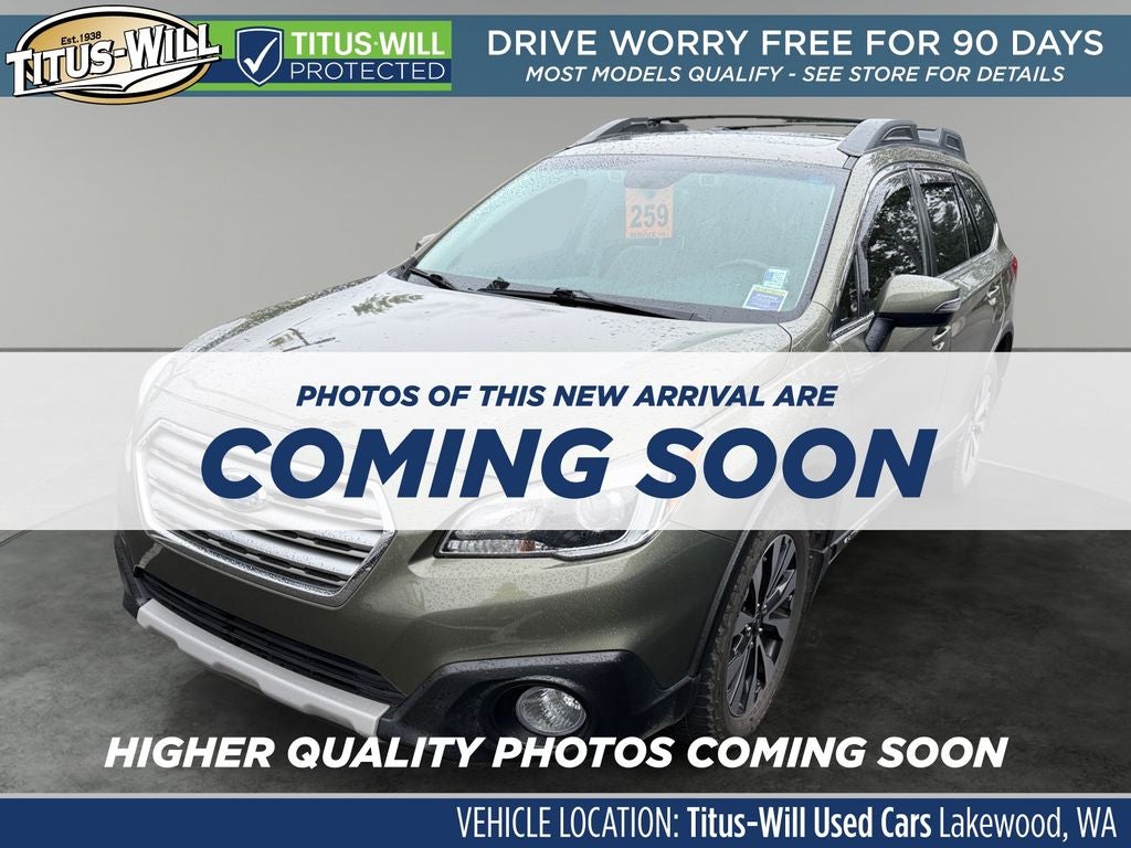 2015 Subaru Outback 3.6R Limited