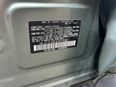 2018 Subaru Forester 2.5i