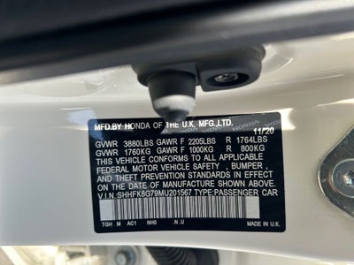 2021 Honda Civic Type R Touring