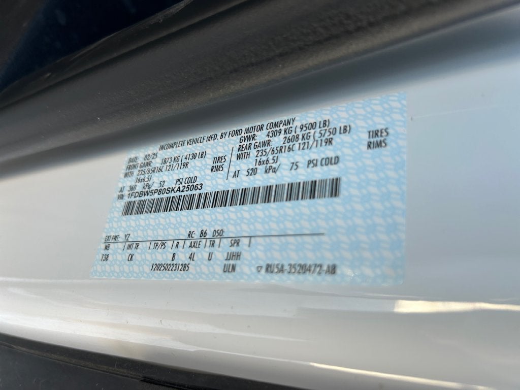 2025 Ford Transit-350 KUV Base 138 WB