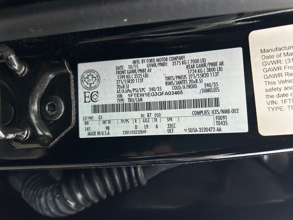 2016 Ford F-150 Platinum