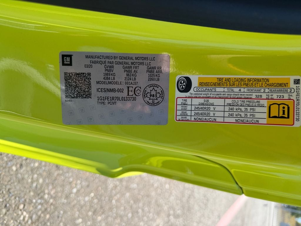 2020 Chevrolet Camaro LT1