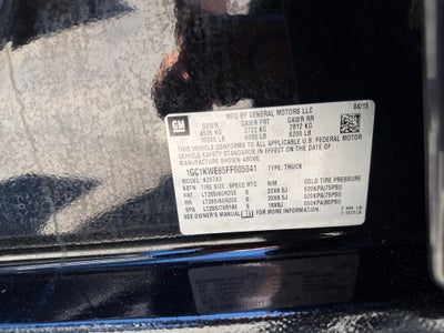 2015 Chevrolet Silverado 2500HD LTZ