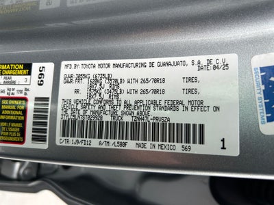 2025 Toyota Tacoma Hybrid TRD Off Road