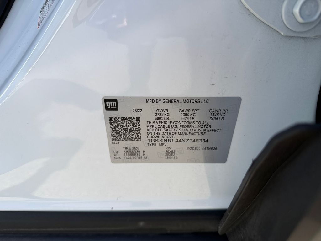 2022 GMC Acadia SLE