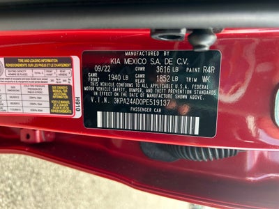 2023 Kia Rio S