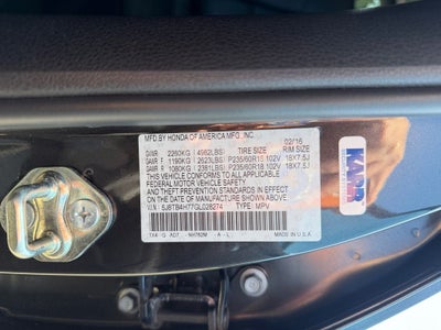 2016 Acura RDX Base AWD w/Advance Package