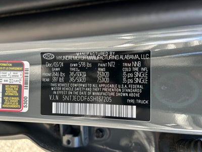 2025 Hyundai Santa Cruz Limited