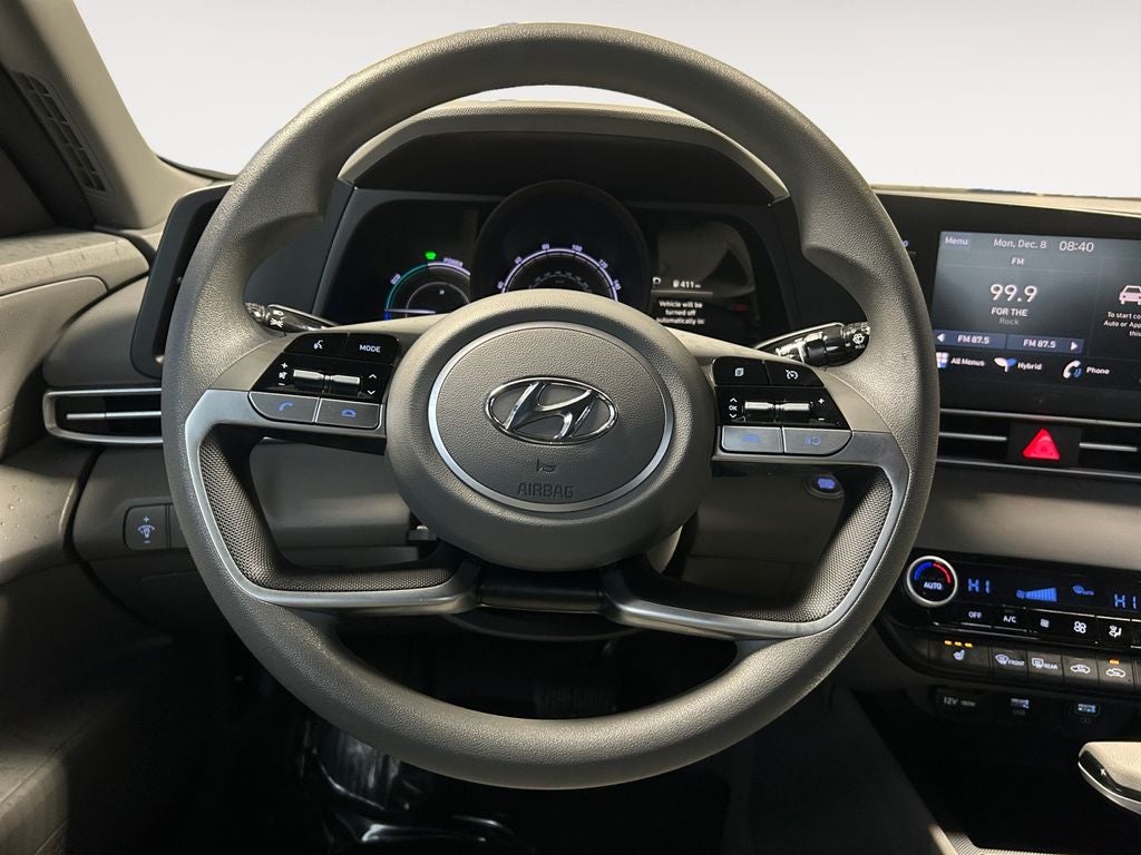 2023 Hyundai Elantra Hybrid Blue