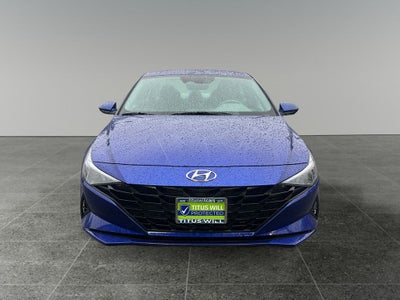 2023 Hyundai Elantra Hybrid Blue
