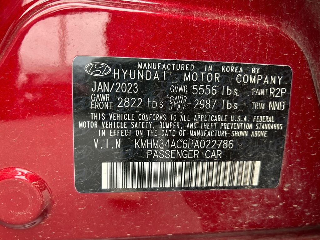 2023 Hyundai IONIQ 6 SEL