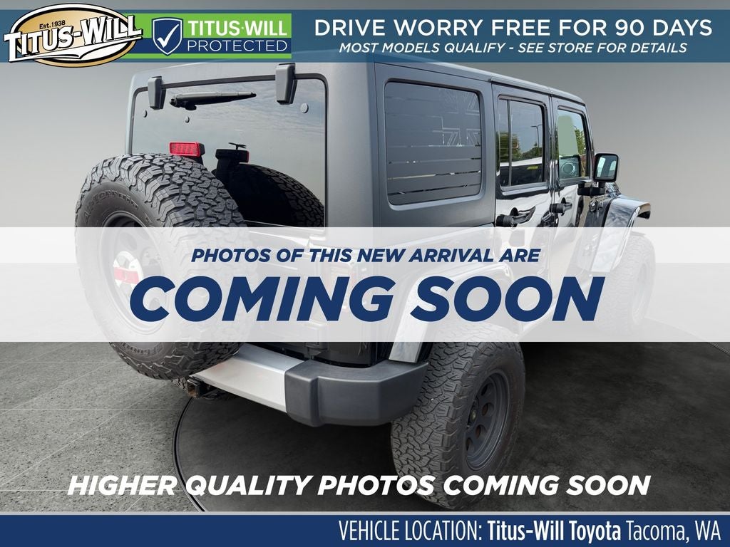2014 Jeep Wrangler Unlimited Sahara 1 OWNER