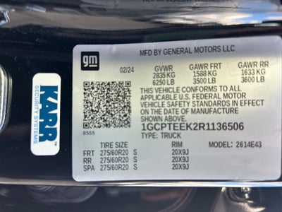 2024 Chevrolet Colorado Trail Boss